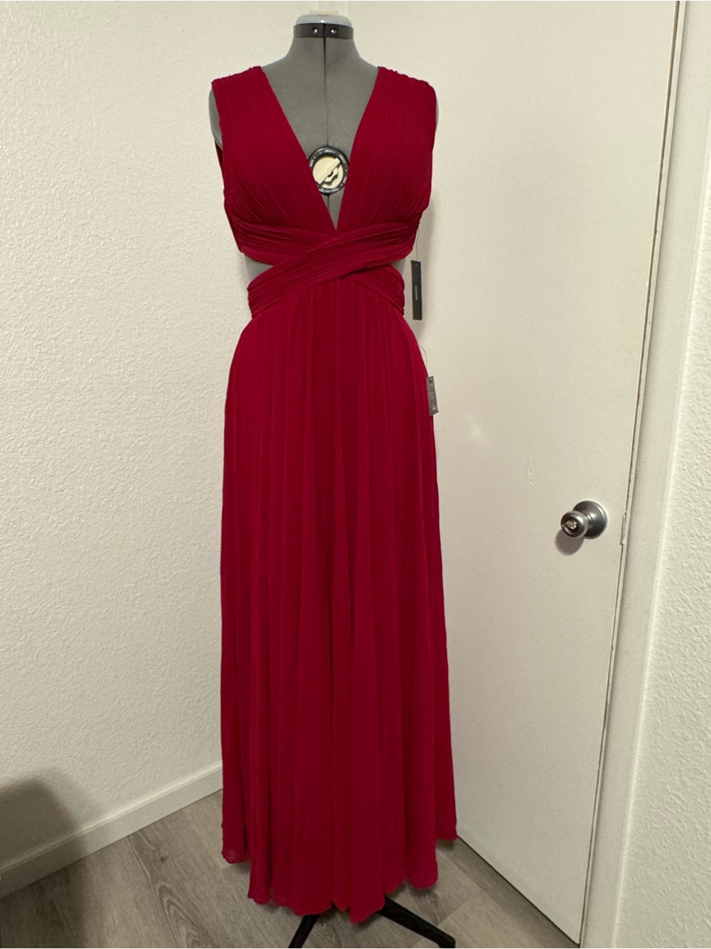 Lulus Gown Red Size Medium